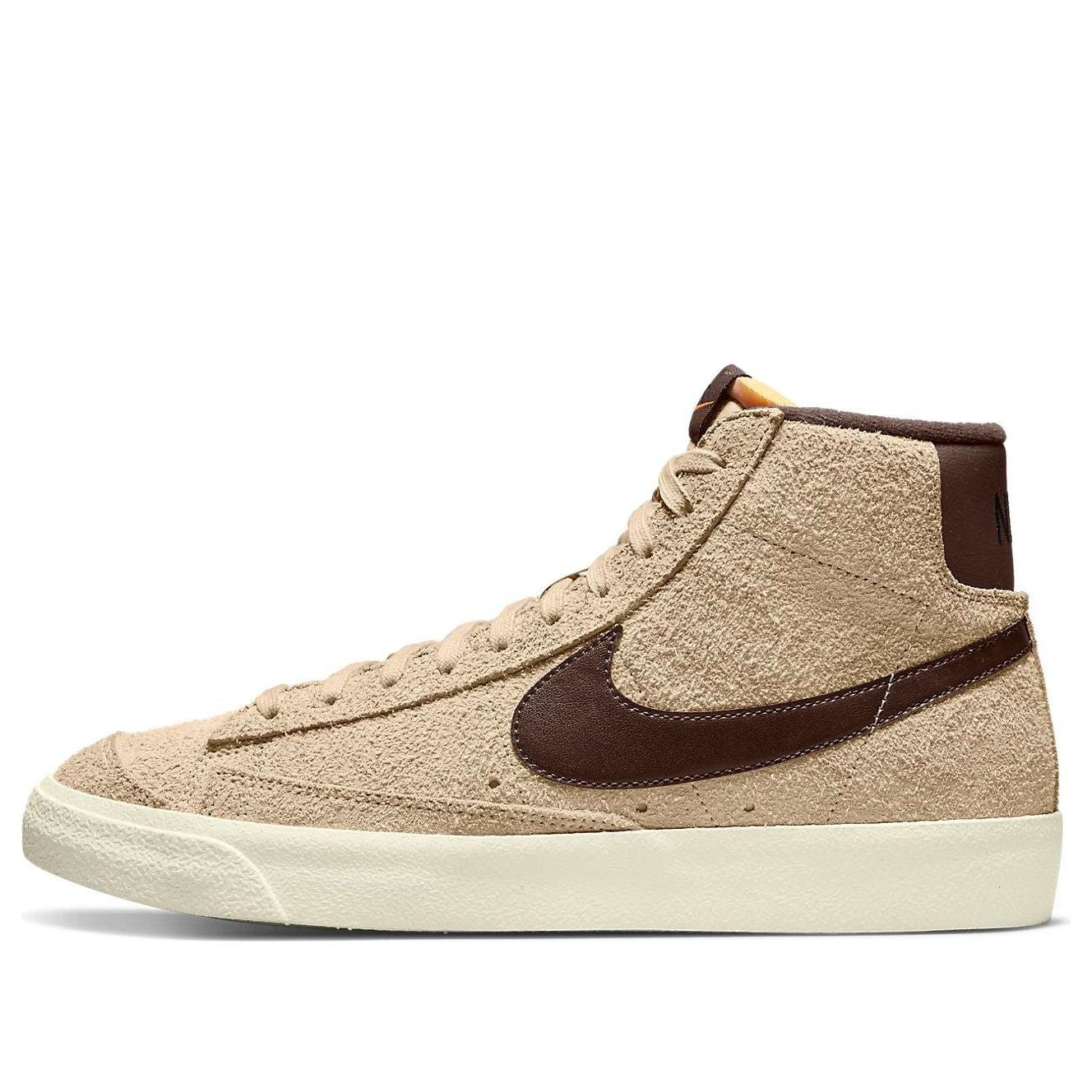 Nike Blazer Mid '77 Premium 'Rattan Light Chocolate' in Natural