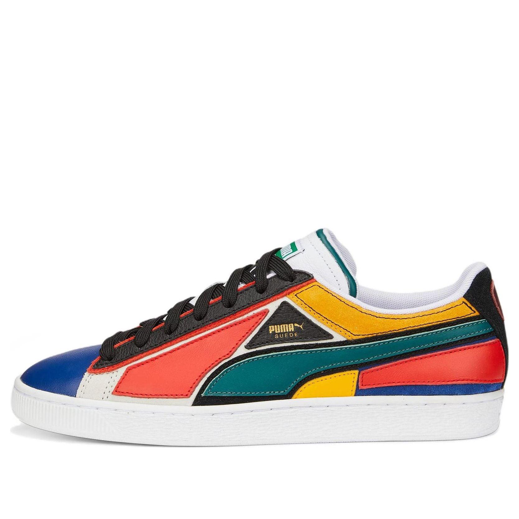 PUMA Suede Layers Sneakers 'blazing Blue Varsity Green' for Men | Lyst