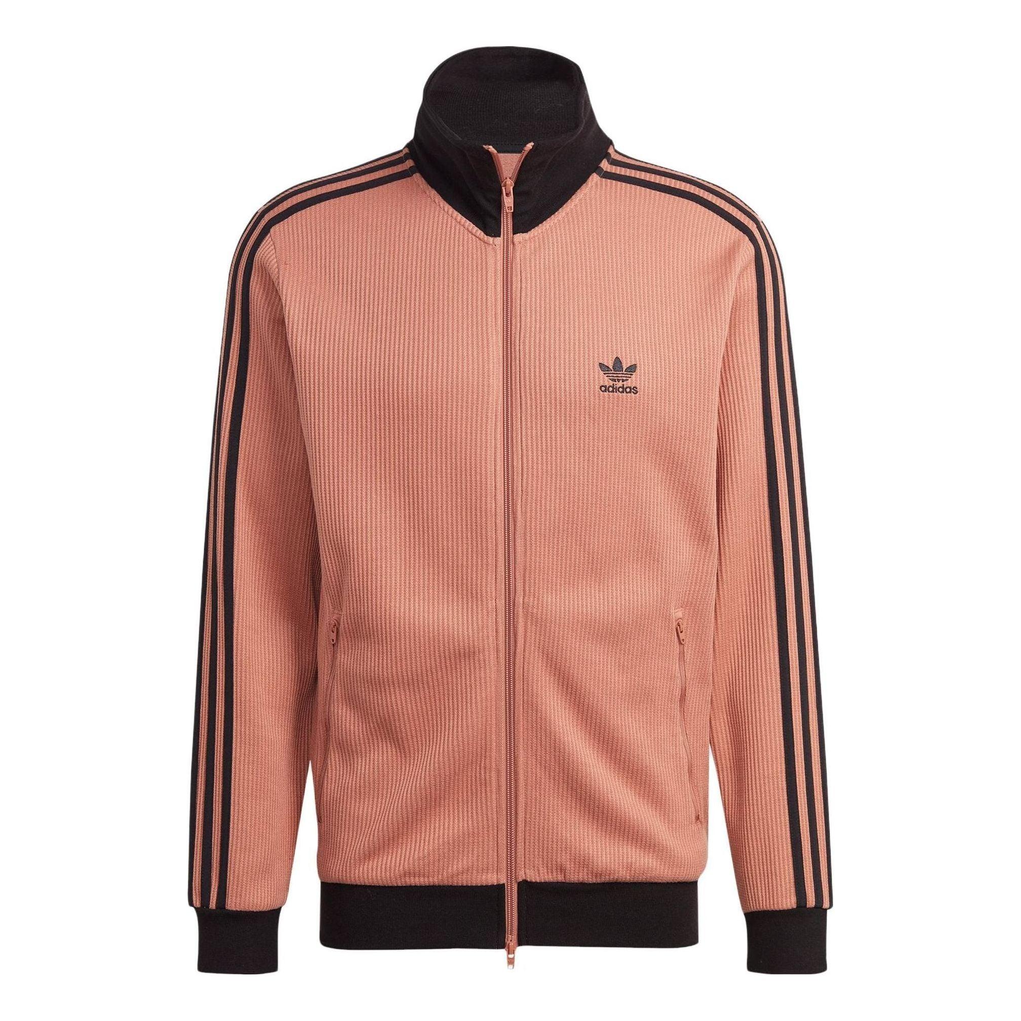 adidas Originals Adicolor Classics Waffle Beckenbauer Track Jacket in Pink  for Men | Lyst