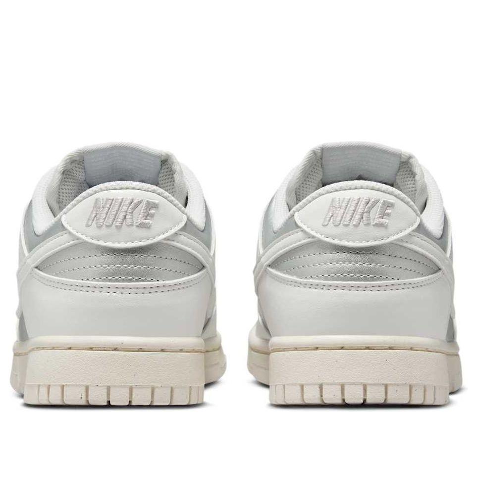■Nike■ Dunk Low Next Nature W llic Platinum Pale Ivory Nike Dunk Low Next Nature 'Metallic Platinum' Arrives Summer