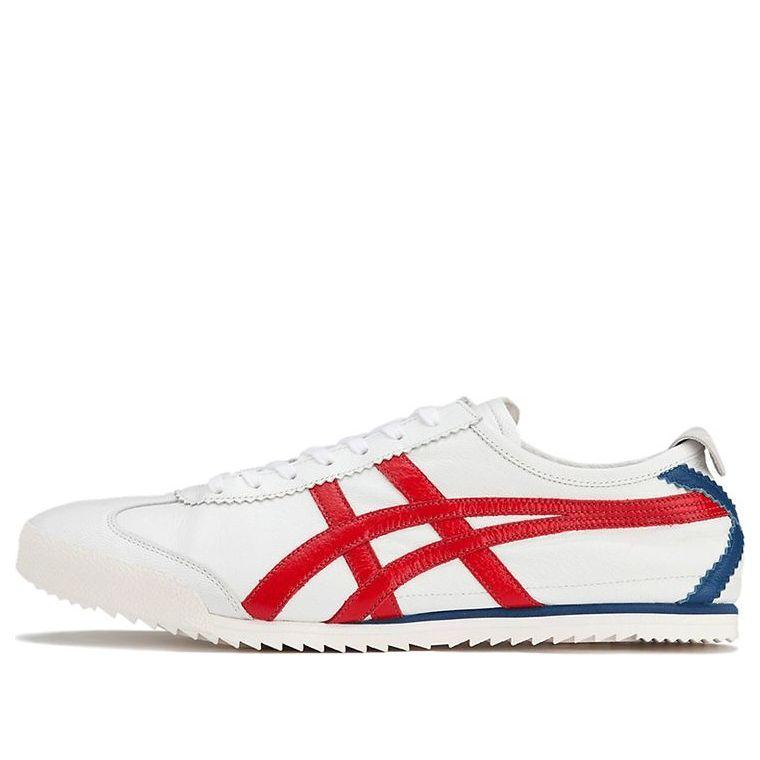 onitsuka tiger white blue red
