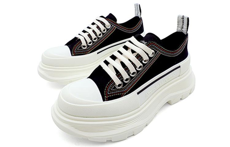 Alexander McQueen Tread Slick lace-up sneakers - Black