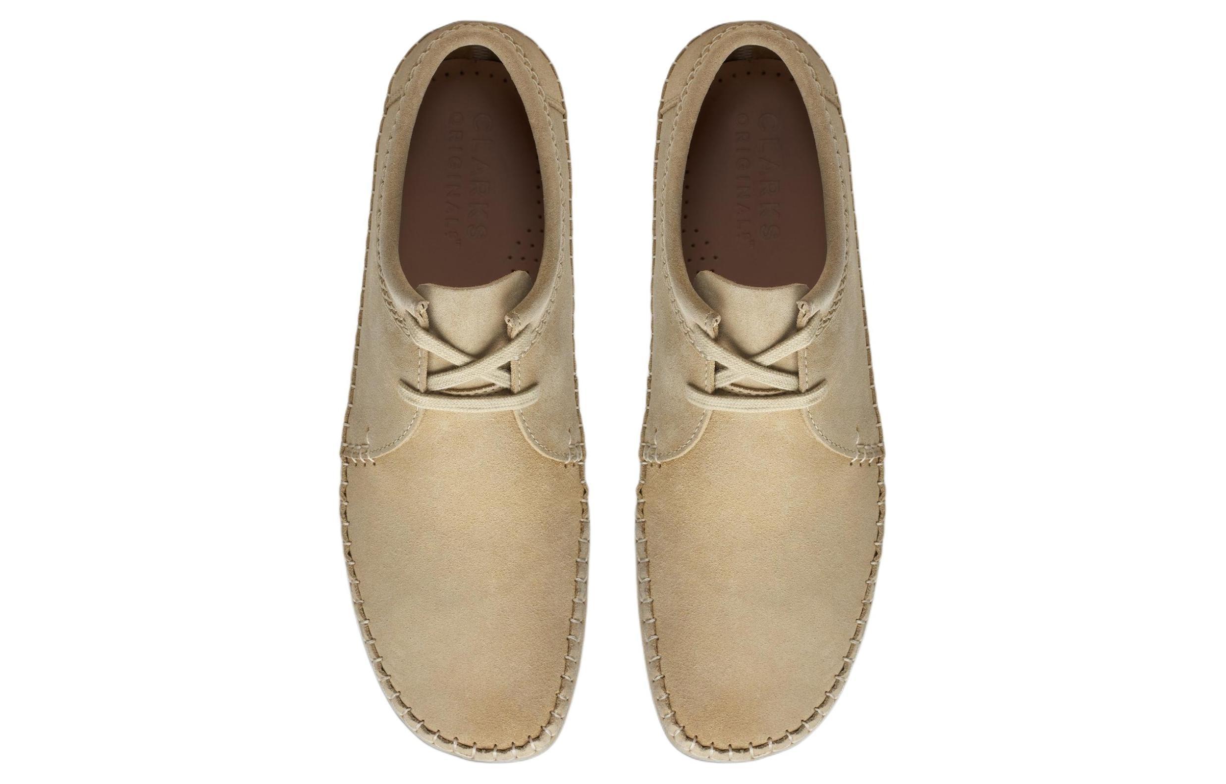 Clarks Weaver Suede 'Maple' in Natural for Men Lyst UK
