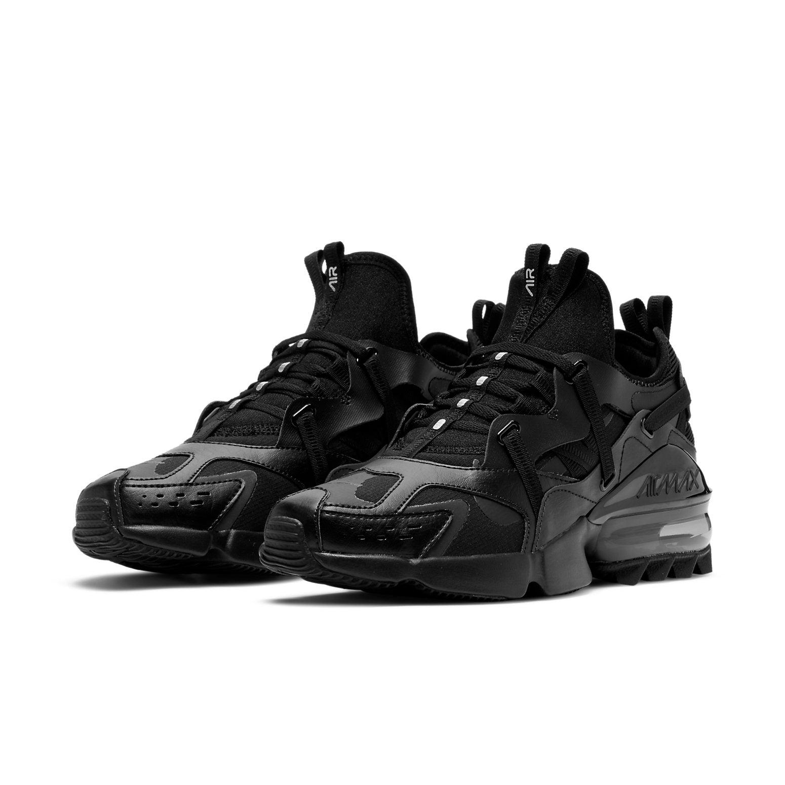 nike air max infinity black men's