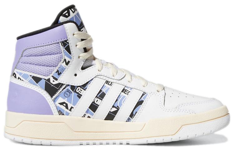 adidas Neo Entrap Mid Sneakers White/purple in Blue | Lyst