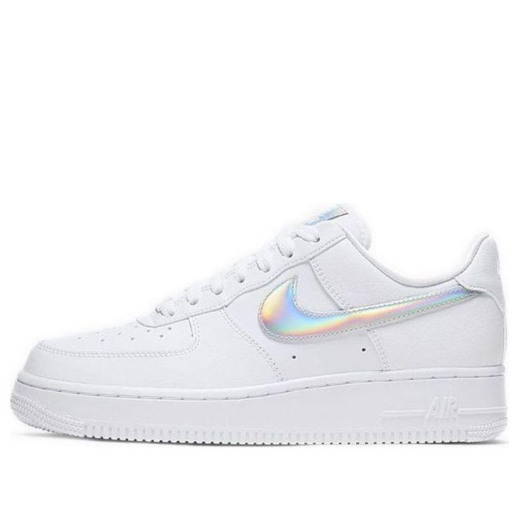 nike air force 1 womens iridescent swoosh