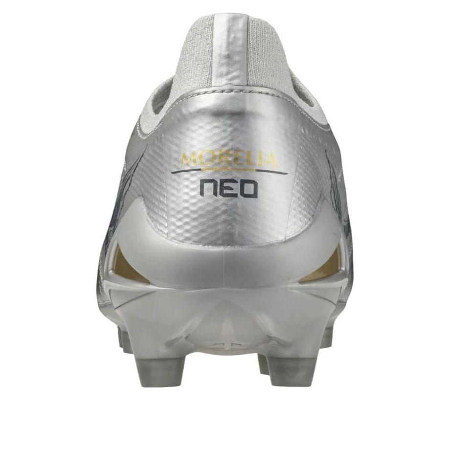 Mizuno Morelia Neo 4 Beta Elite Fg 'Platinum Pack' in Gray for Men