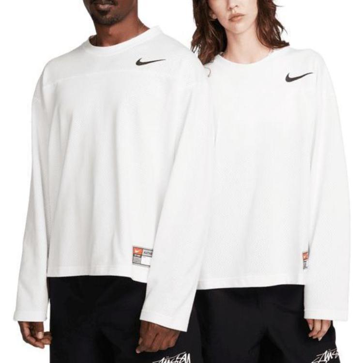 Nike X Stussy Long Sleeve Top in White for Men | Lyst UK