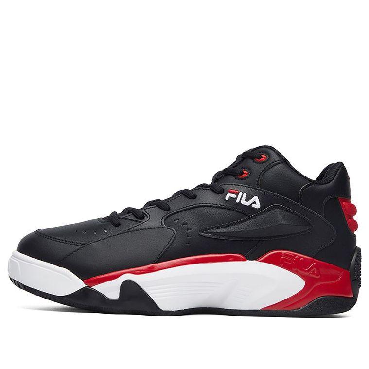 Fila Jamball Mid Mid Baeketball Shoes Black/red/white in Blue | Lyst