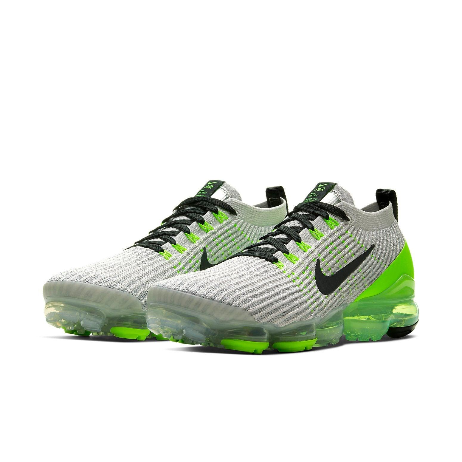 neon green vapormax flyknit
