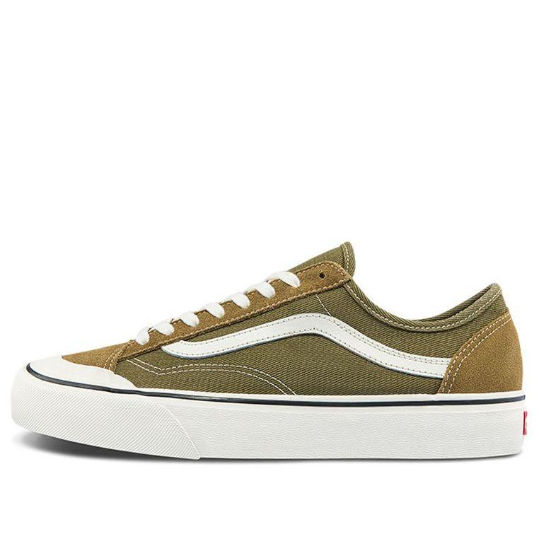 Vans Style 3 Lightweight Wear-resistant Low Top Casual Skate Shoes Military  Green in Brown | Lyst