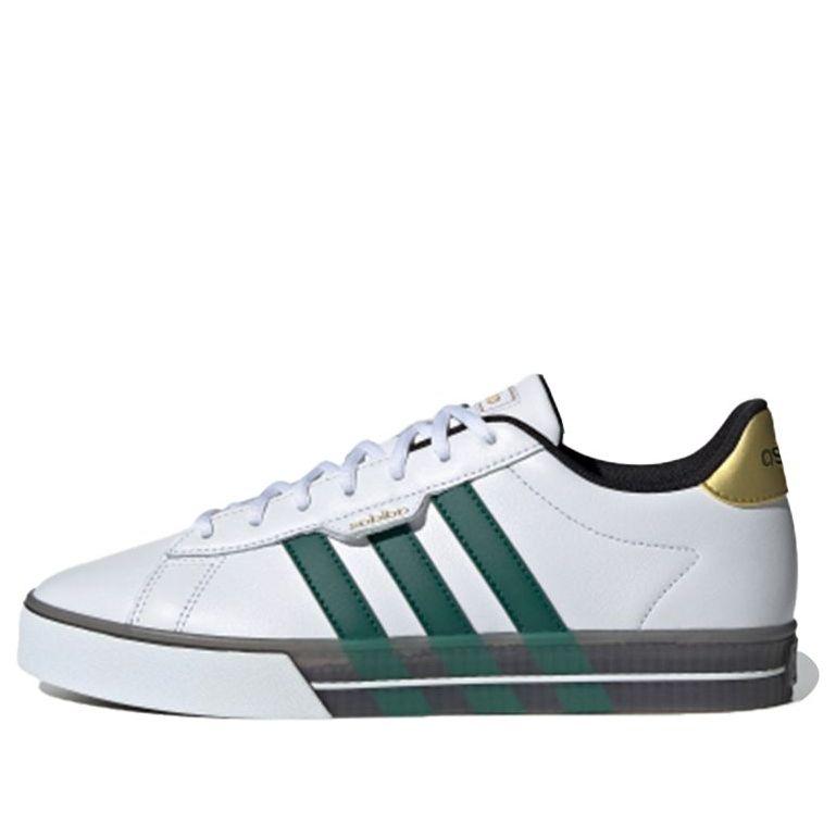 Adidas Neo Daily 3.0 Shoes White/green/golden in Blue for Men | Lyst