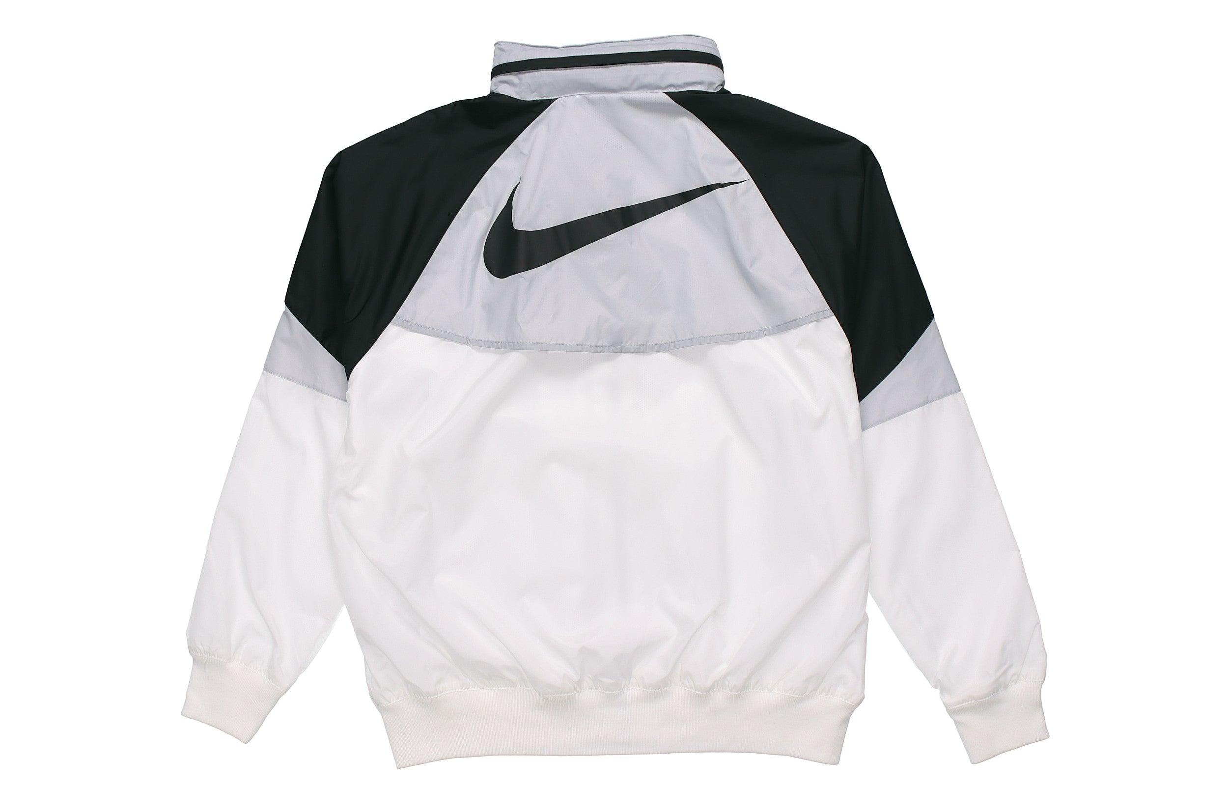 Nike Windrunner Sports Patchwork Jacket in White for Men | Lyst