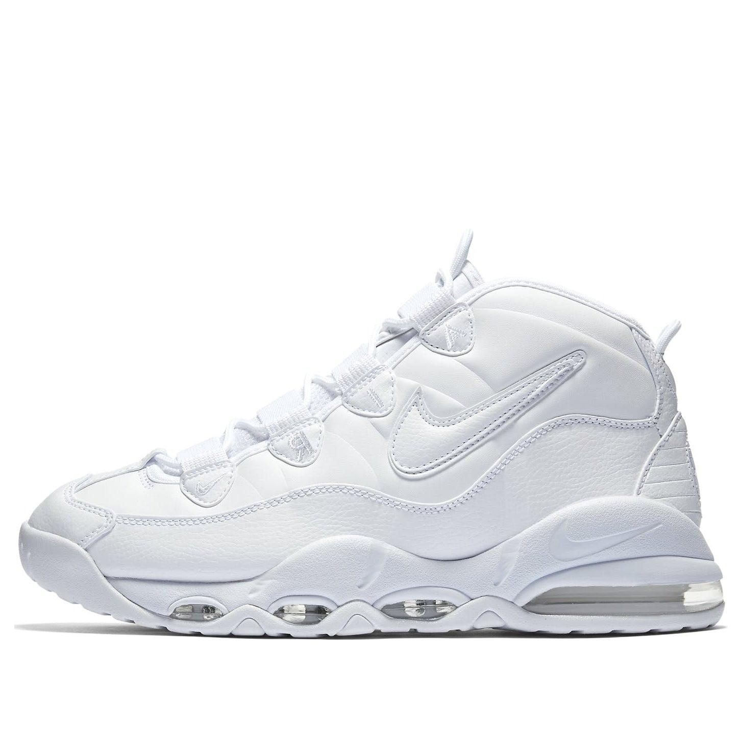 puur kathedraal valuta Nike Air Max Uptempo '95 'triple White' for Men | Lyst