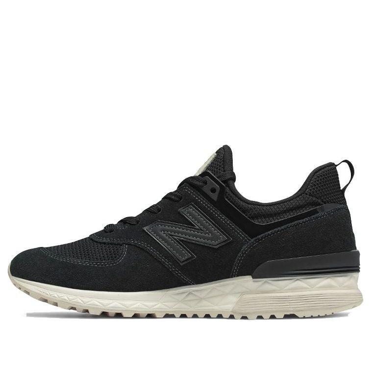 New Balance Male Nb 574 Sport Sports Casual Shoes in Black for Men | Lyst