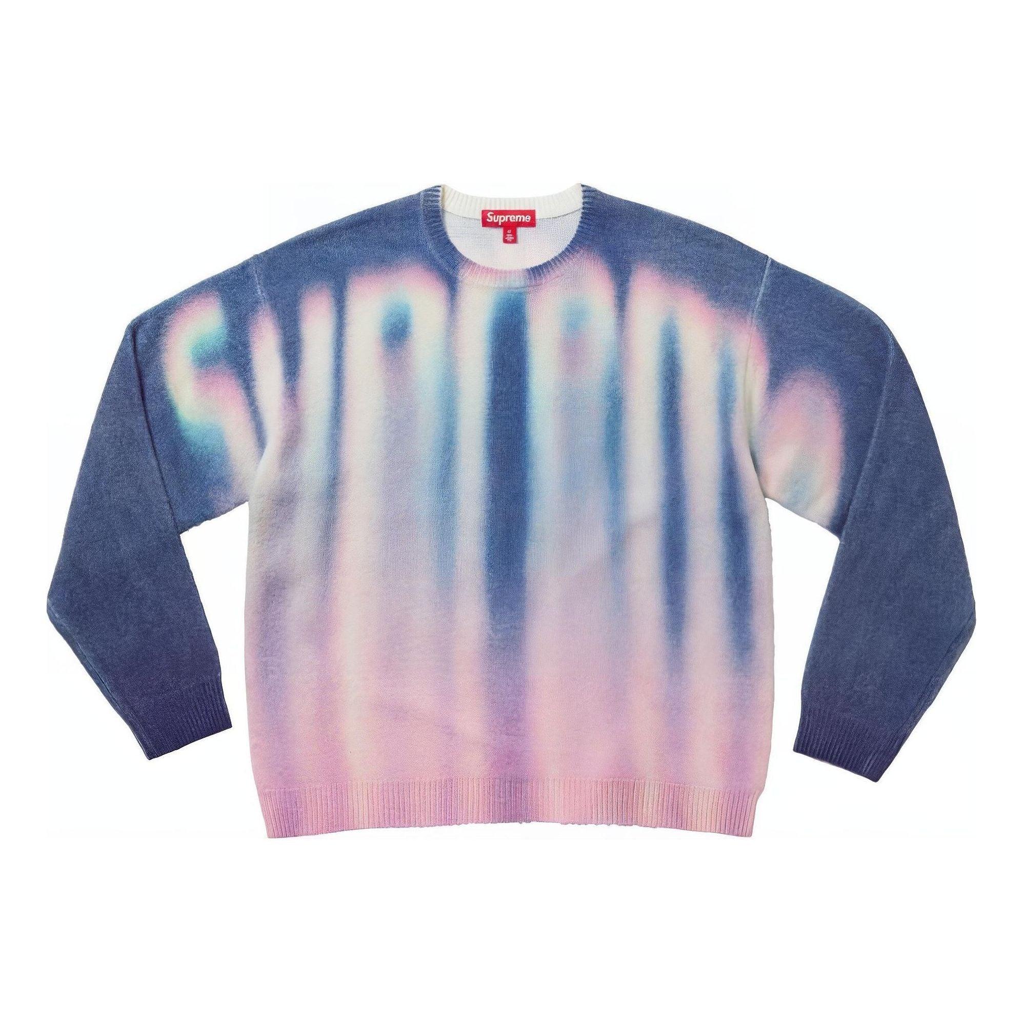 Supreme Blurred Logo Sweater in Blue for Men | Lyst UK Supreme Blurred Logo Sweater in Blue for Men | Lyst UK