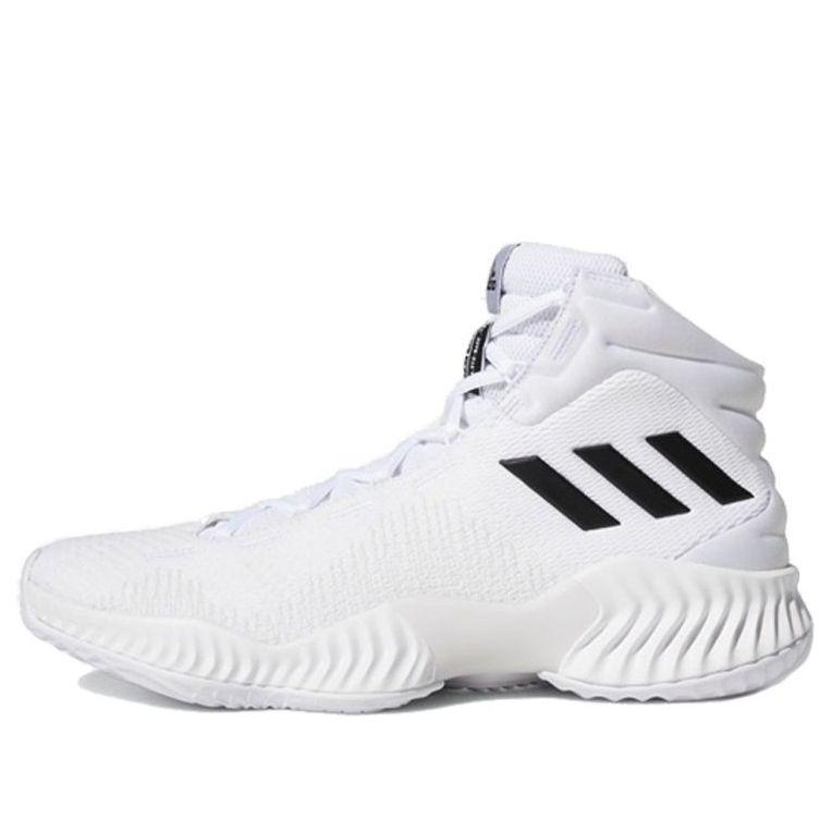 adidas Pro Bounce 2018 Basketball Shoes in White for Men | Lyst