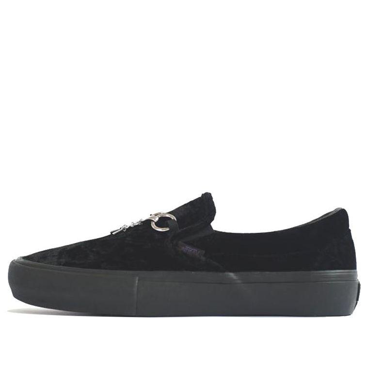 Vans Needles X Slip-On Velvet' in Black for Men Lyst UK