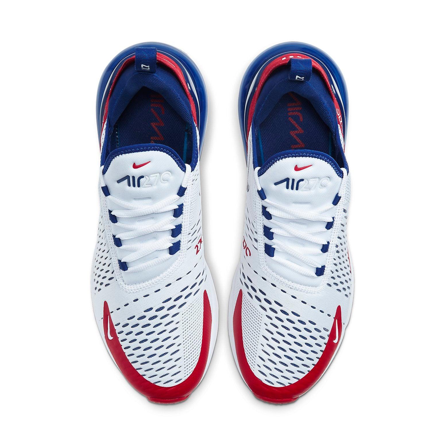 air max 270 blue red white