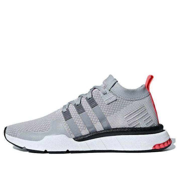 adidas Eqt Support Mid Adv Primeknit 'double Grey' in White for Men | Lyst