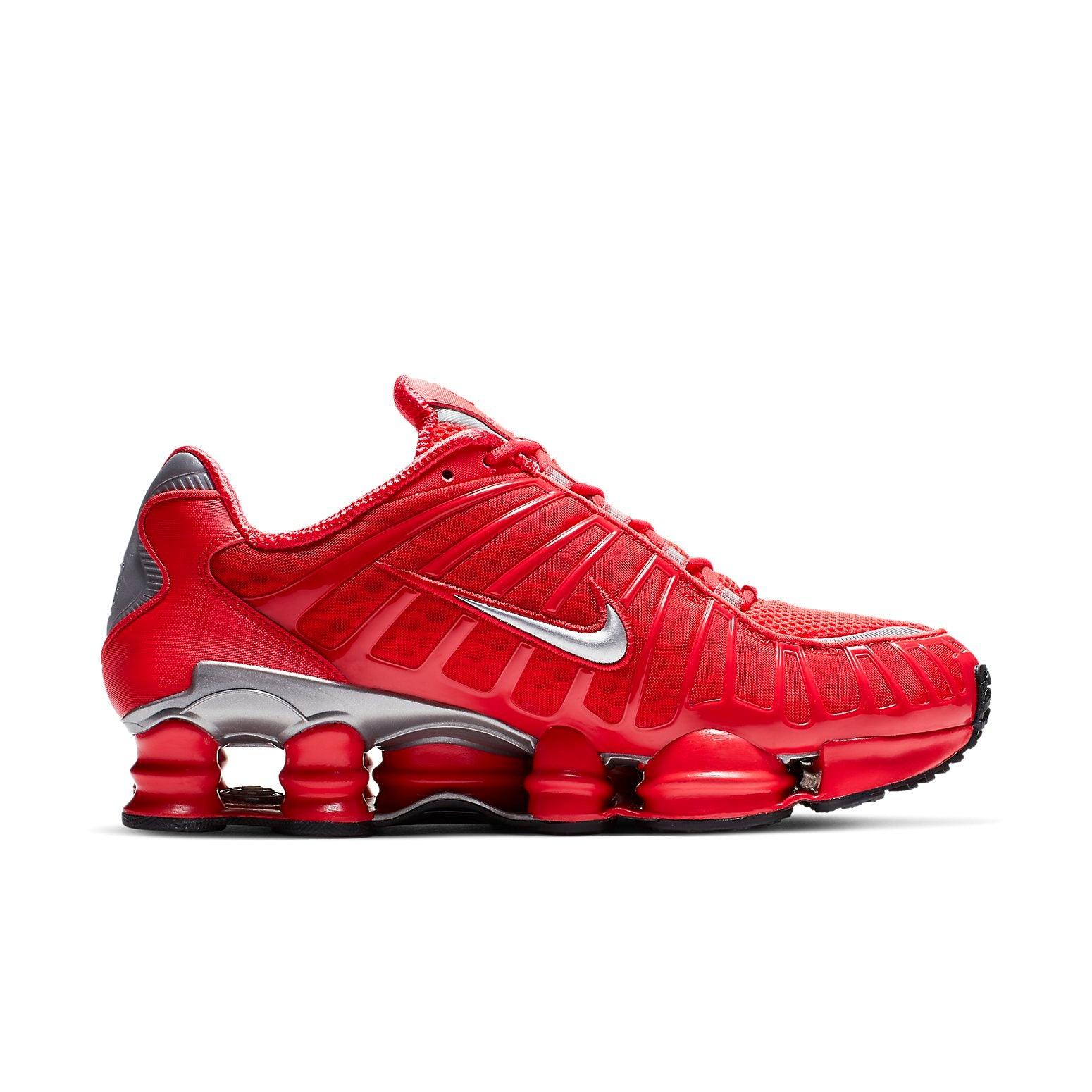 Red nike sales shox tl