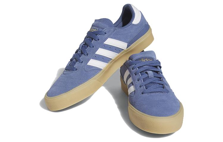 adidas gazelle silver green womens Adidas Busenitz Vulc II (Aurora Black/ Gum) – Kinetic / Nocturnal main image 0