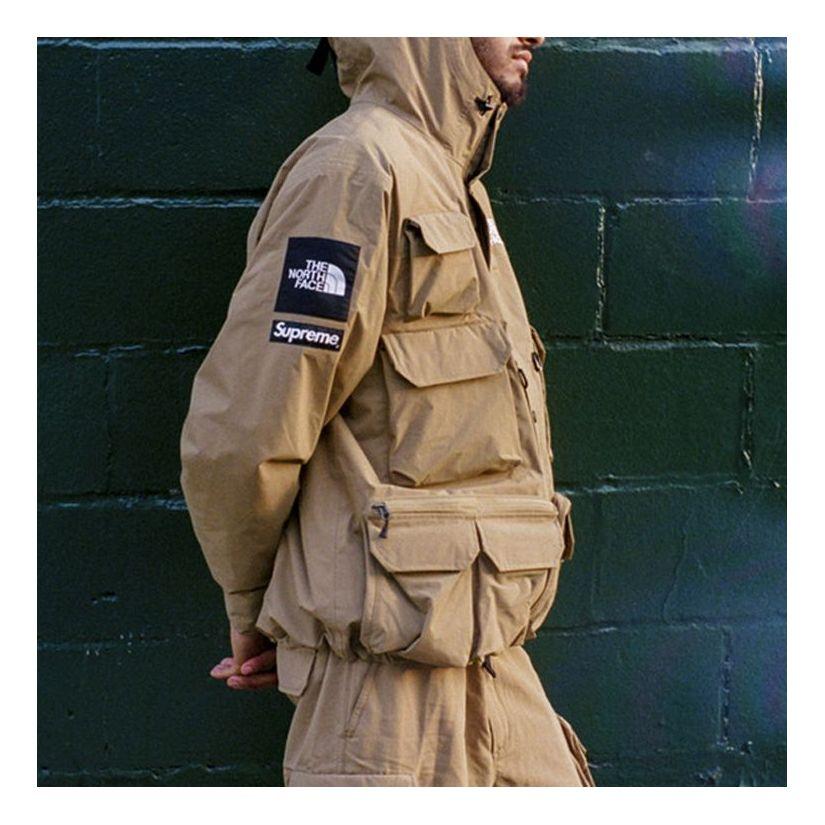 Supreme X The North Face Cargo Jacket in Brown for Men | Lyst UK