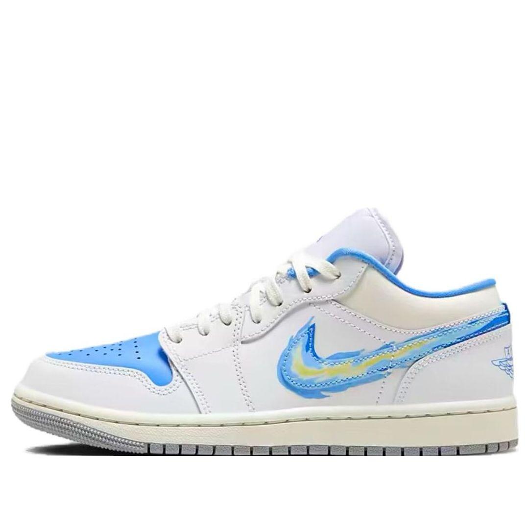 Nike Air Jordan 1 Low Se 'flame Swoosh - University Blue' | Lyst