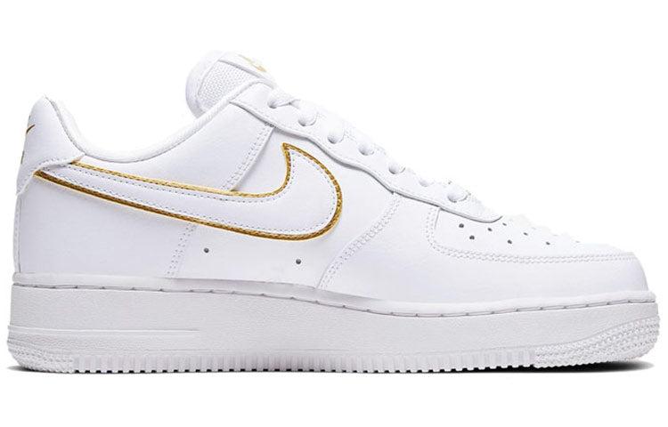Nike Air Force 1 07 Ess 'metallic Gold' in White | Lyst