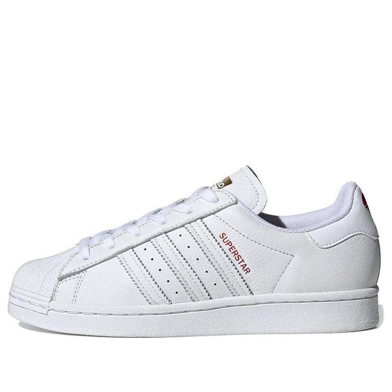 adidas Originals Adidas Superstar Valentines Day in White | Lyst