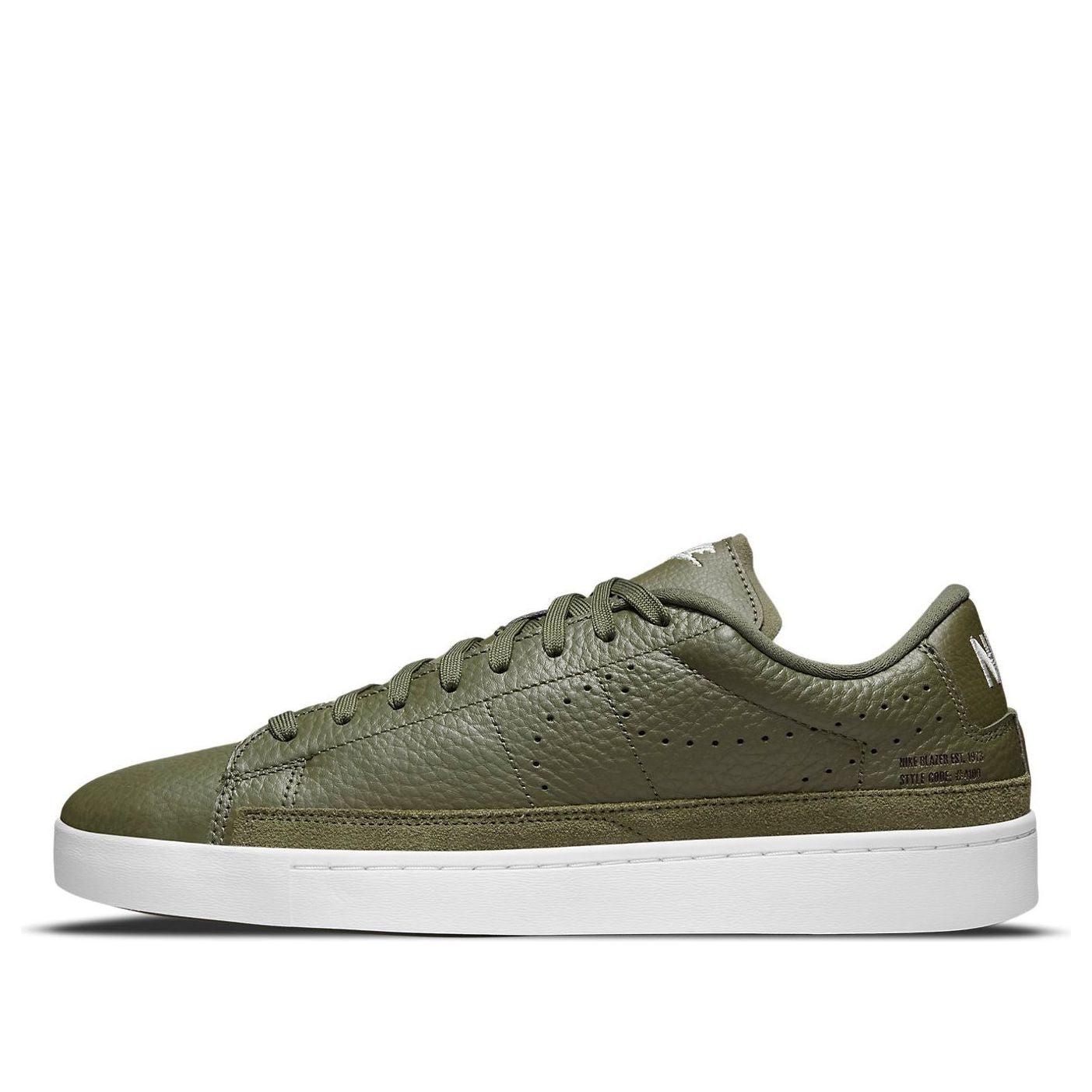 green low top blazers