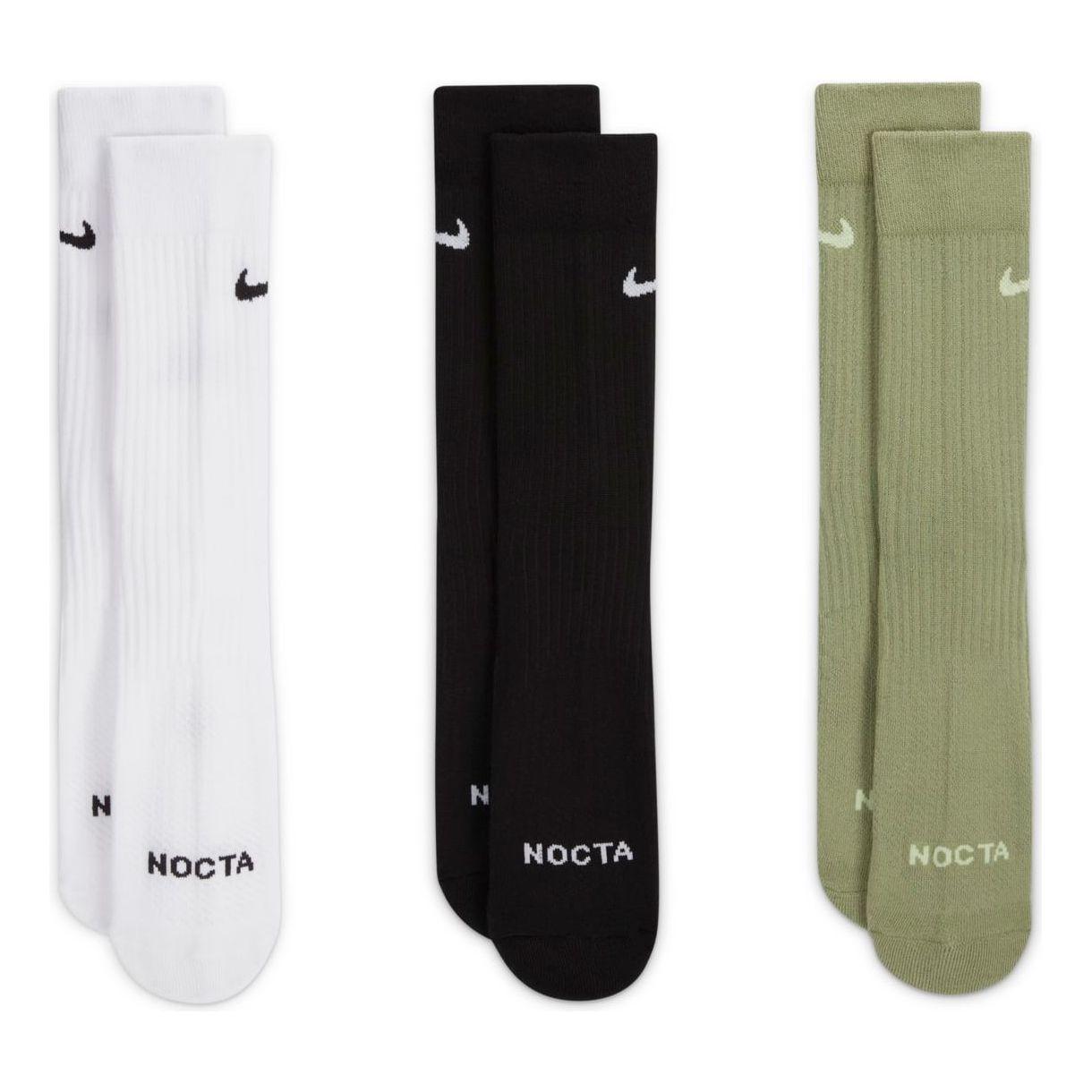 Nike X Nocta Drake Crew Socks (3 Pairs) in White for Men | Lyst