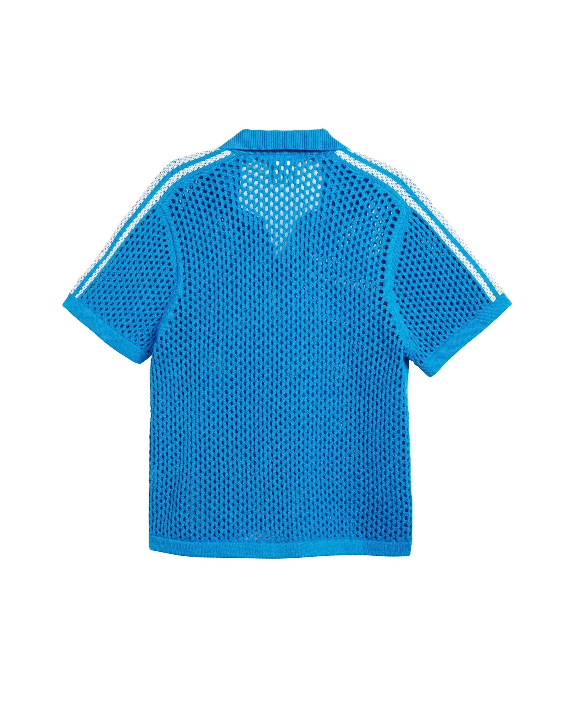 adidas X Clot Fw24 Crochet Polo Shirt Asia Sizing 'Bright