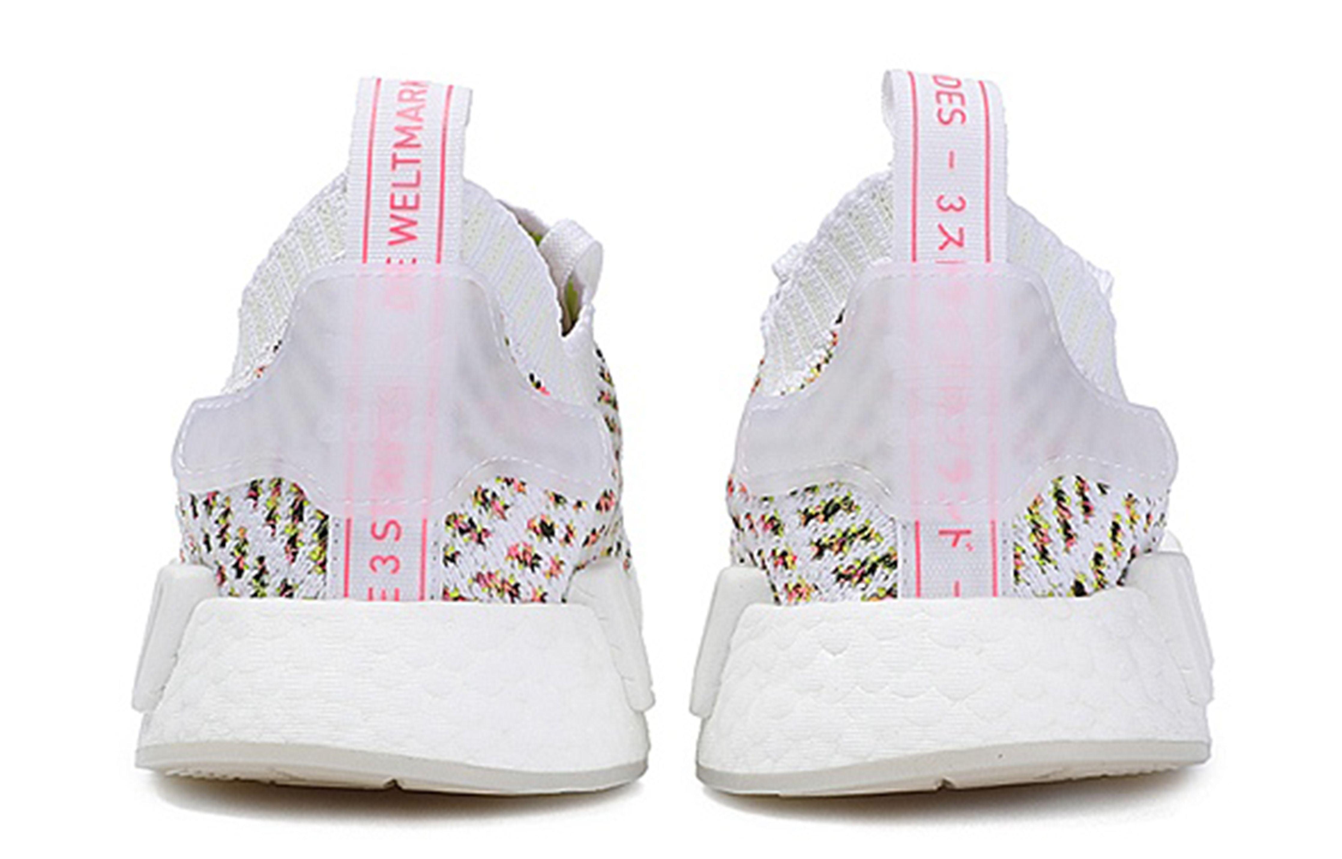 adidas Nmd_r1 Primeknit 'semi-solar Yellow' in White | Lyst