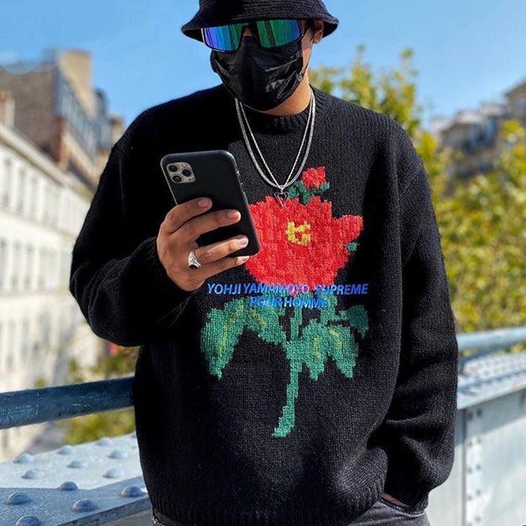 Supreme Fw20 Week 4 X Yohji Yamamoto Crossover Rose Flower Pattern