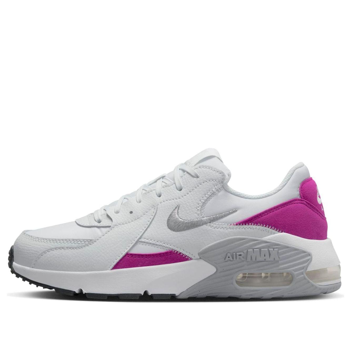 nike air max excee grey and pink