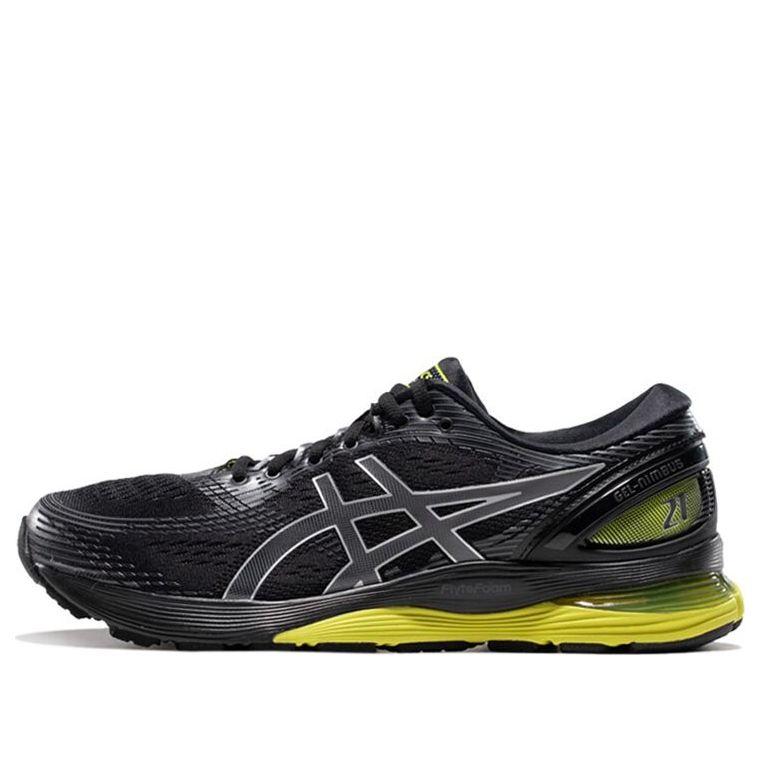 Asics Gel Nimbus 21 Wide 'lemon Shark' in Black for Men | Lyst