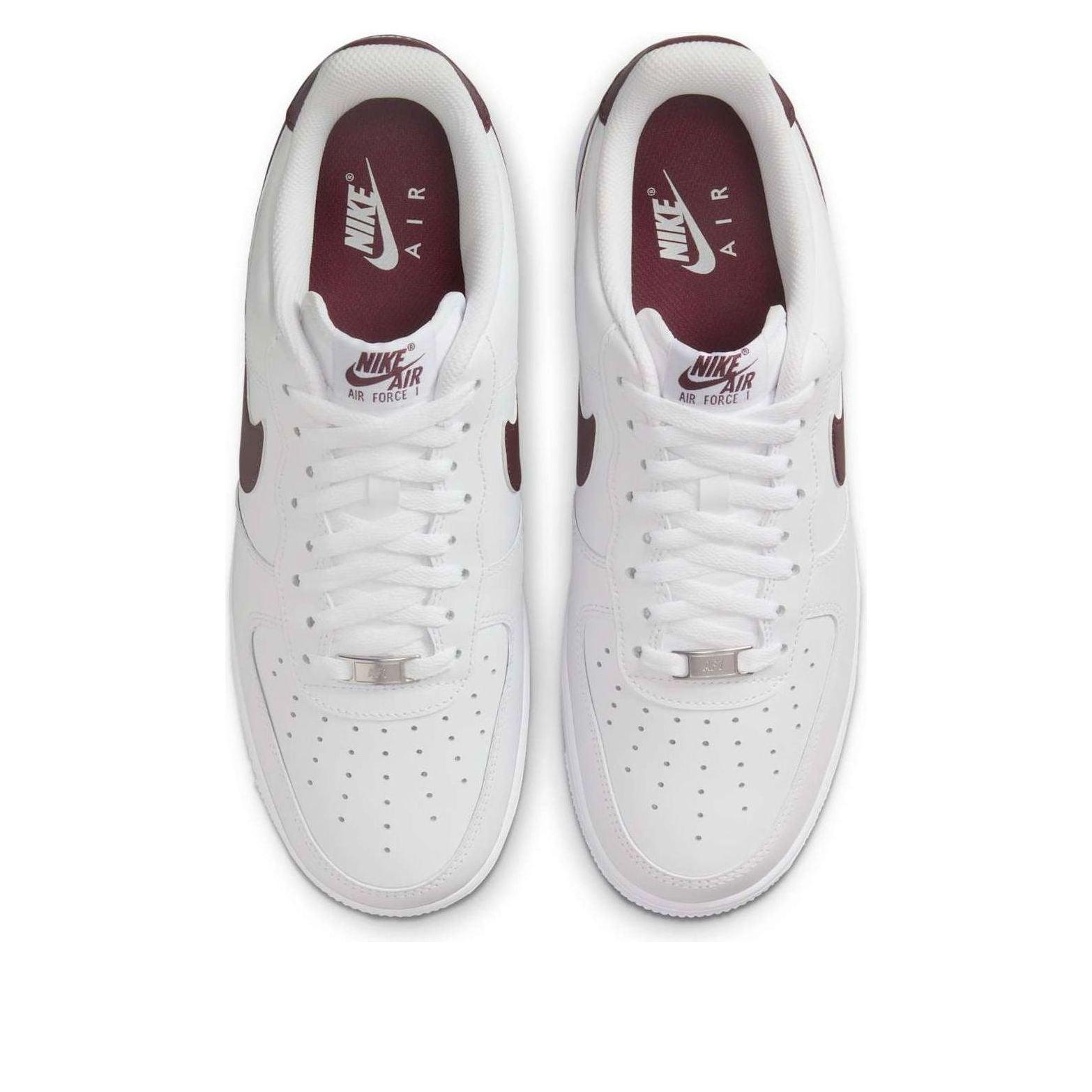 men burgundy air force 1