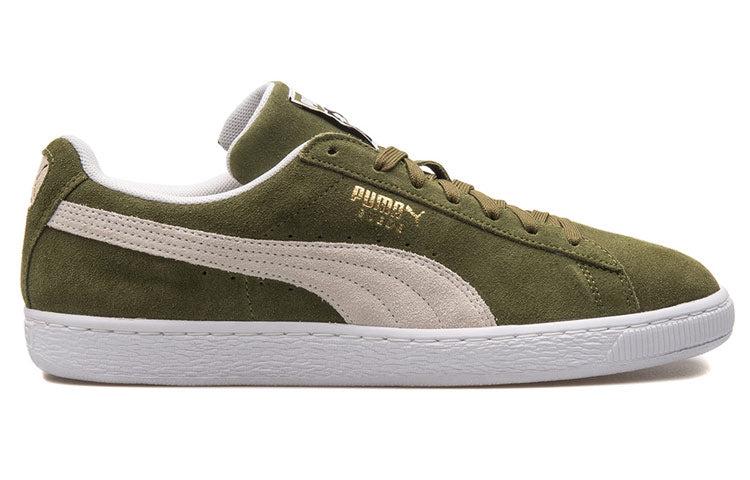 PUMA Suede Classic Low Top Board Shoes Green for Men | Lyst