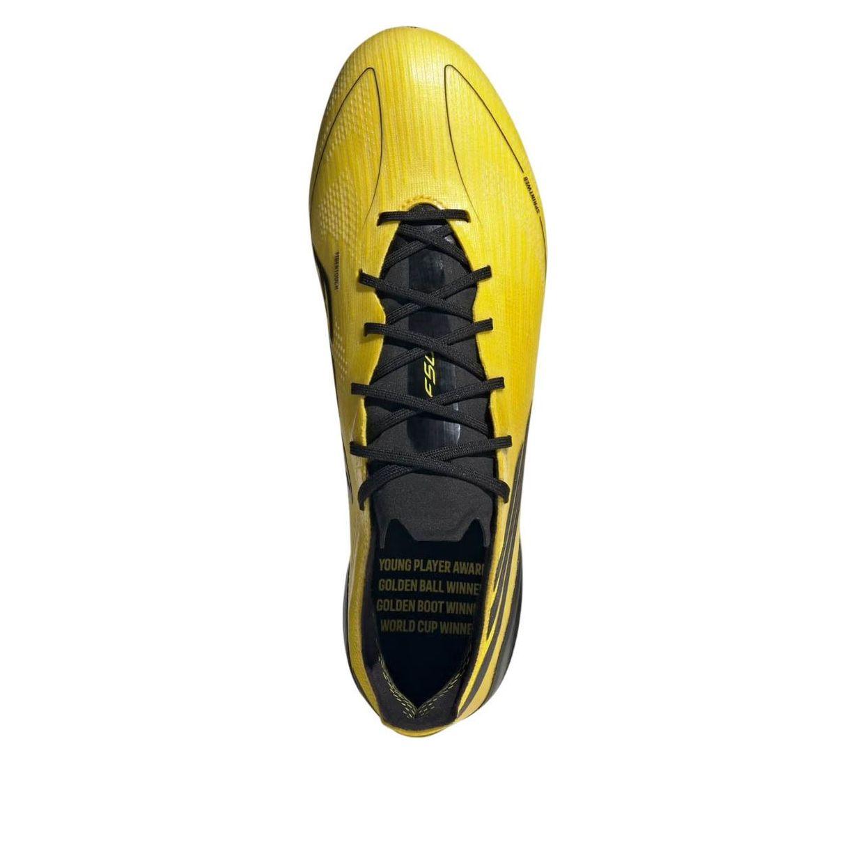 adidas F50 Elite 2010 Leather Fg in Yellow for Men | Lyst
