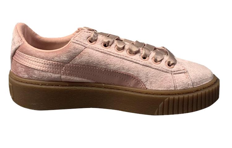 PUMA Suede Platform Pink Skateboarding Shoes Pink | Lyst