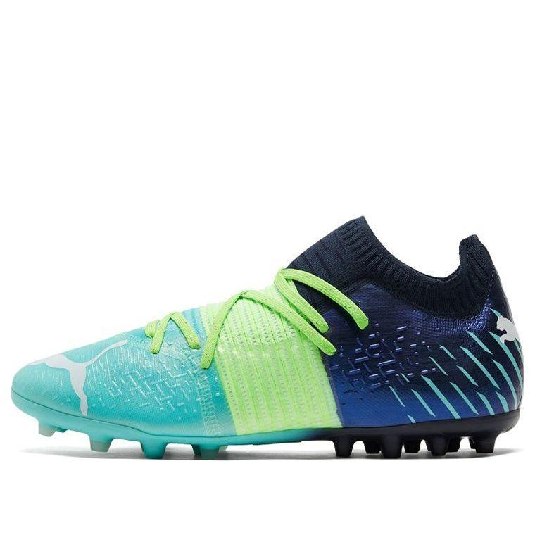 PUMA Future Z 1.2 Mg Soccer Shoes Green/blue for Men | Lyst