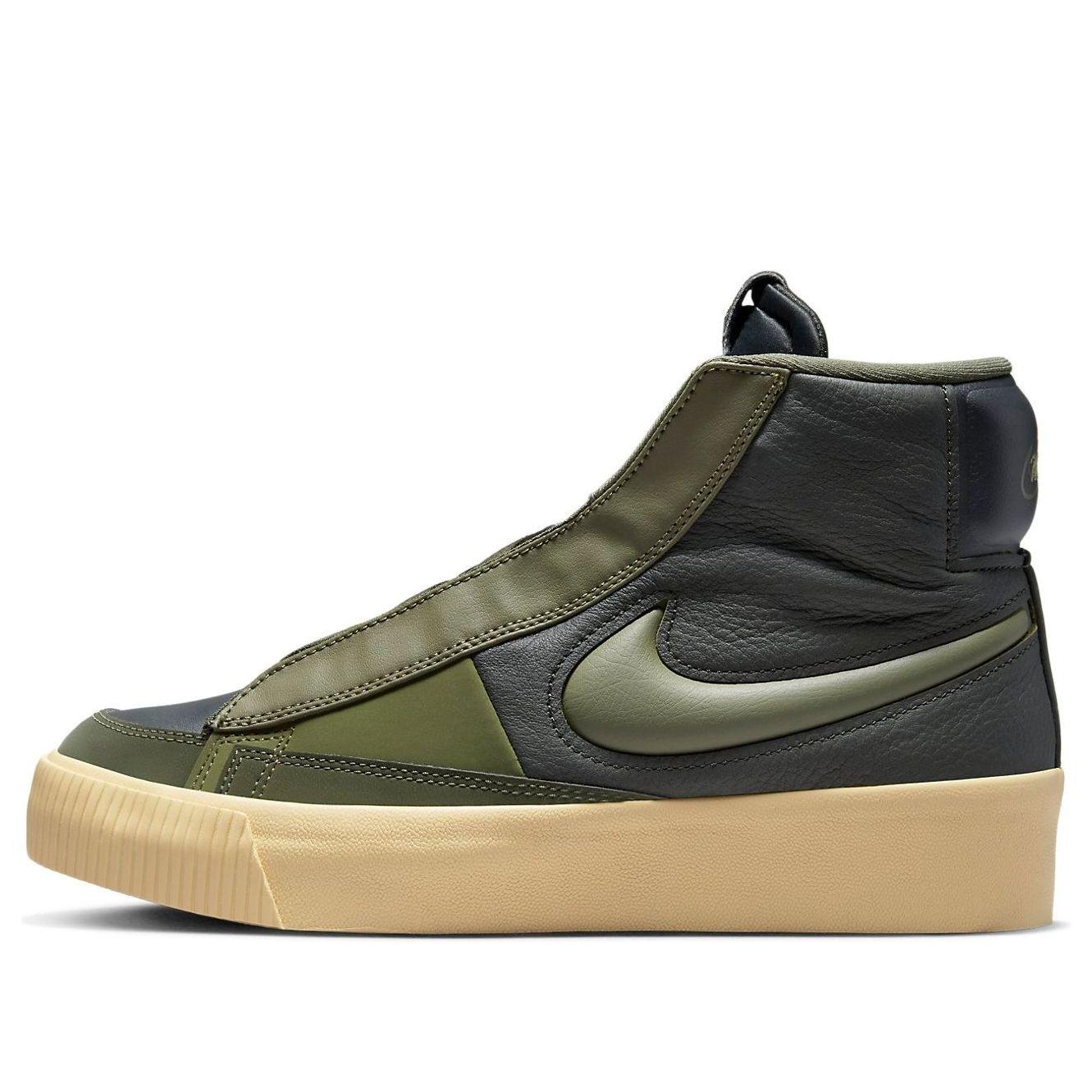 nike blazers womens green