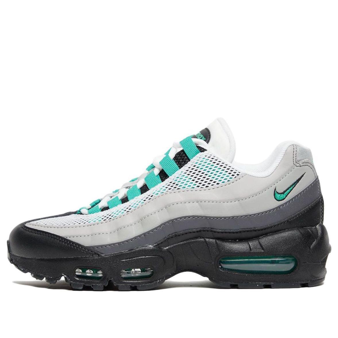 nike air green and black