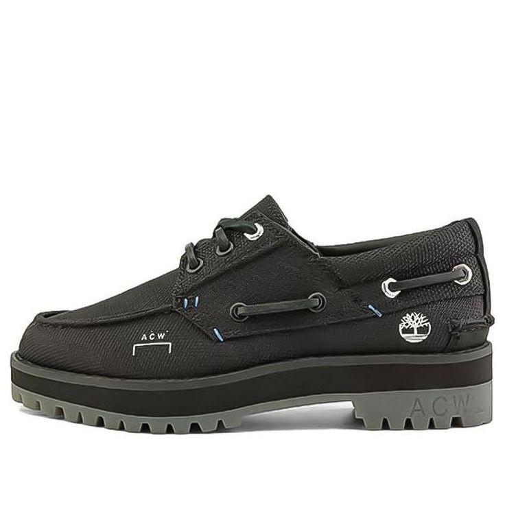 Timberland (Wmns) X A-Cold-Wall 3 Eye Lug Boat Shoe in Black | Lyst UK