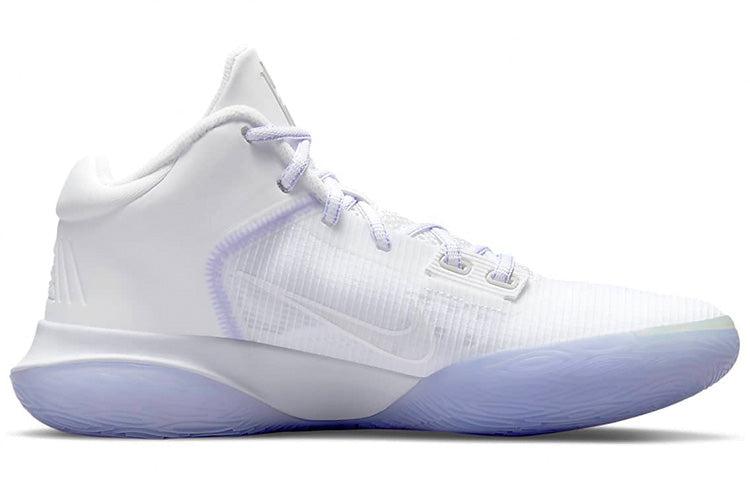 White kyrie cheap flytrap