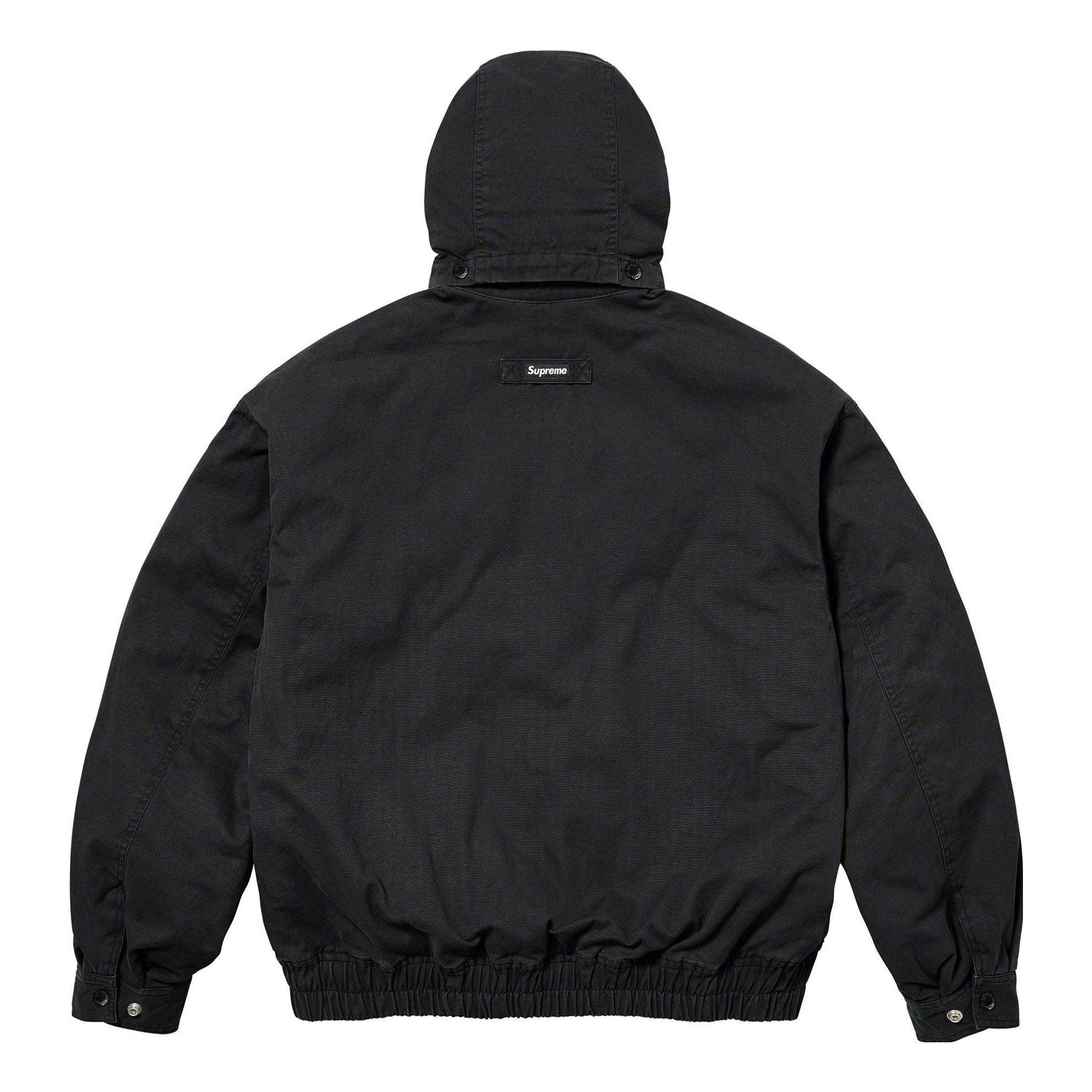 Supreme Leather Collar Utility Jacket｜ファッション