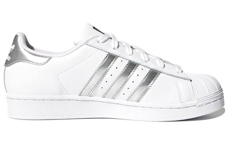 adidas Originals Adidas Superstar 'white Silver' | Lyst