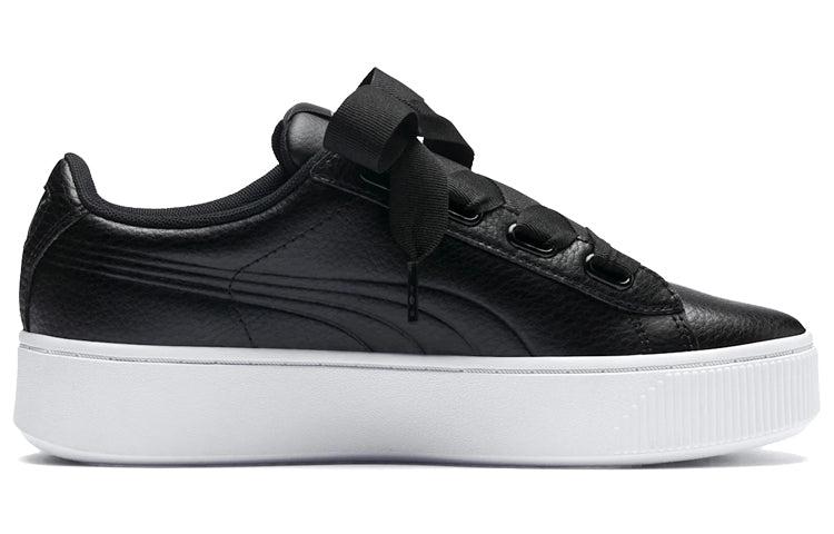 PUMA Vikky Stacked Ribbon Core Sneakers Black/white