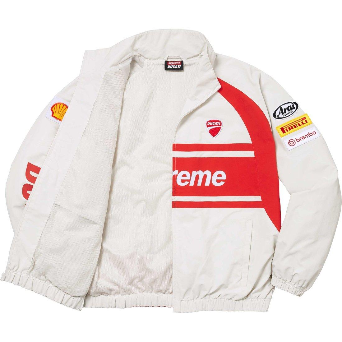 Supreme X Ducati Track Jacket in Red for Men | Lyst UK